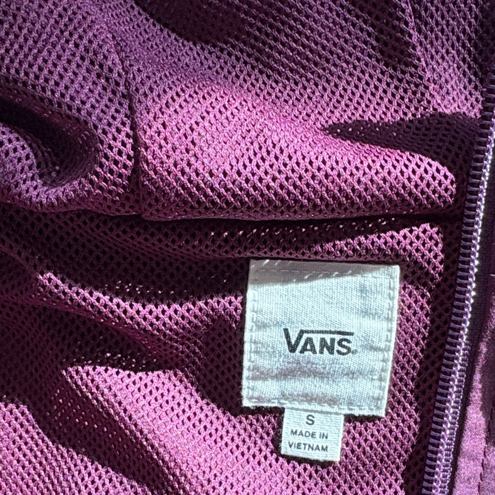 Vans Maroon Hooded Windbreaker - Picture 4 of 7